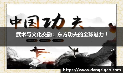 武术与文化交融：东方功夫的全球魅力 !
